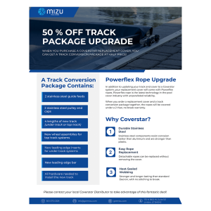 50% Off Track Package Upgrade