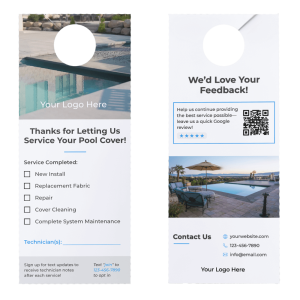 Post Service Door Hanger (Template)
