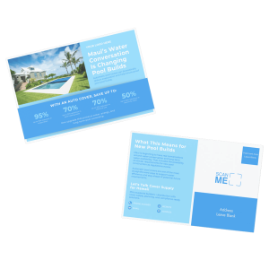 Pool Cover Benefits Mailer (Template)